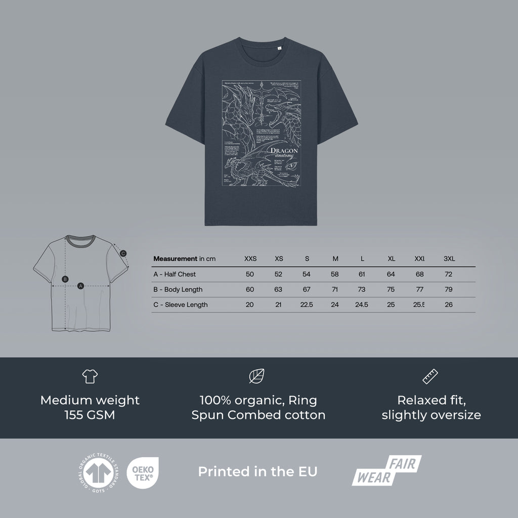 Dragon Anatomy - Relaxed fit T-shirt
