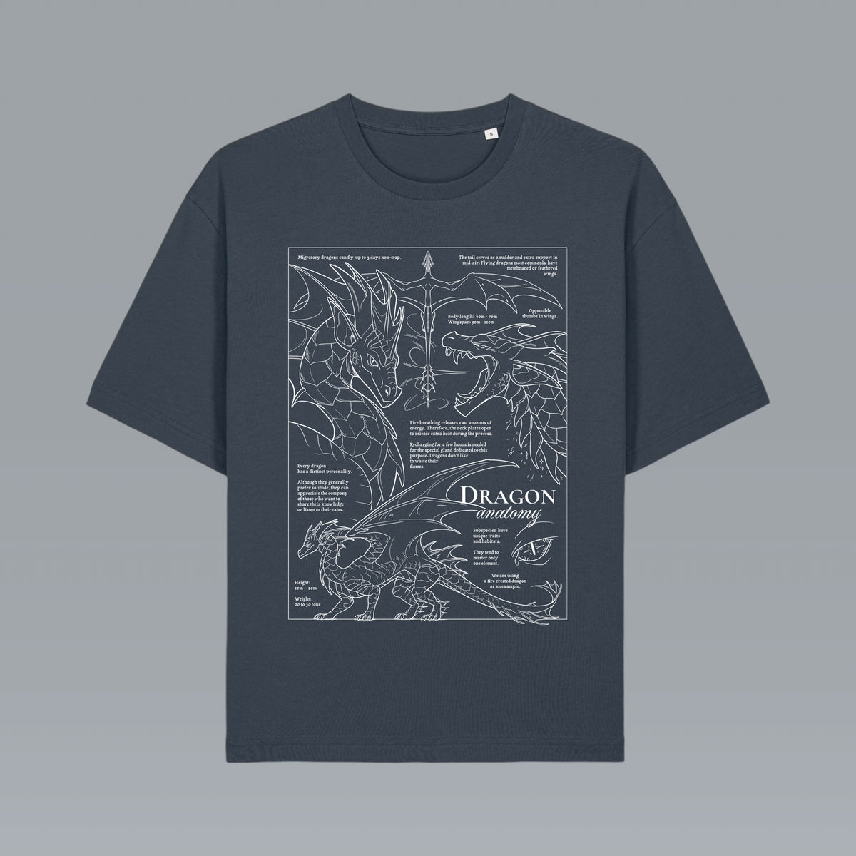 Dragon Anatomy - Relaxed fit T-shirt