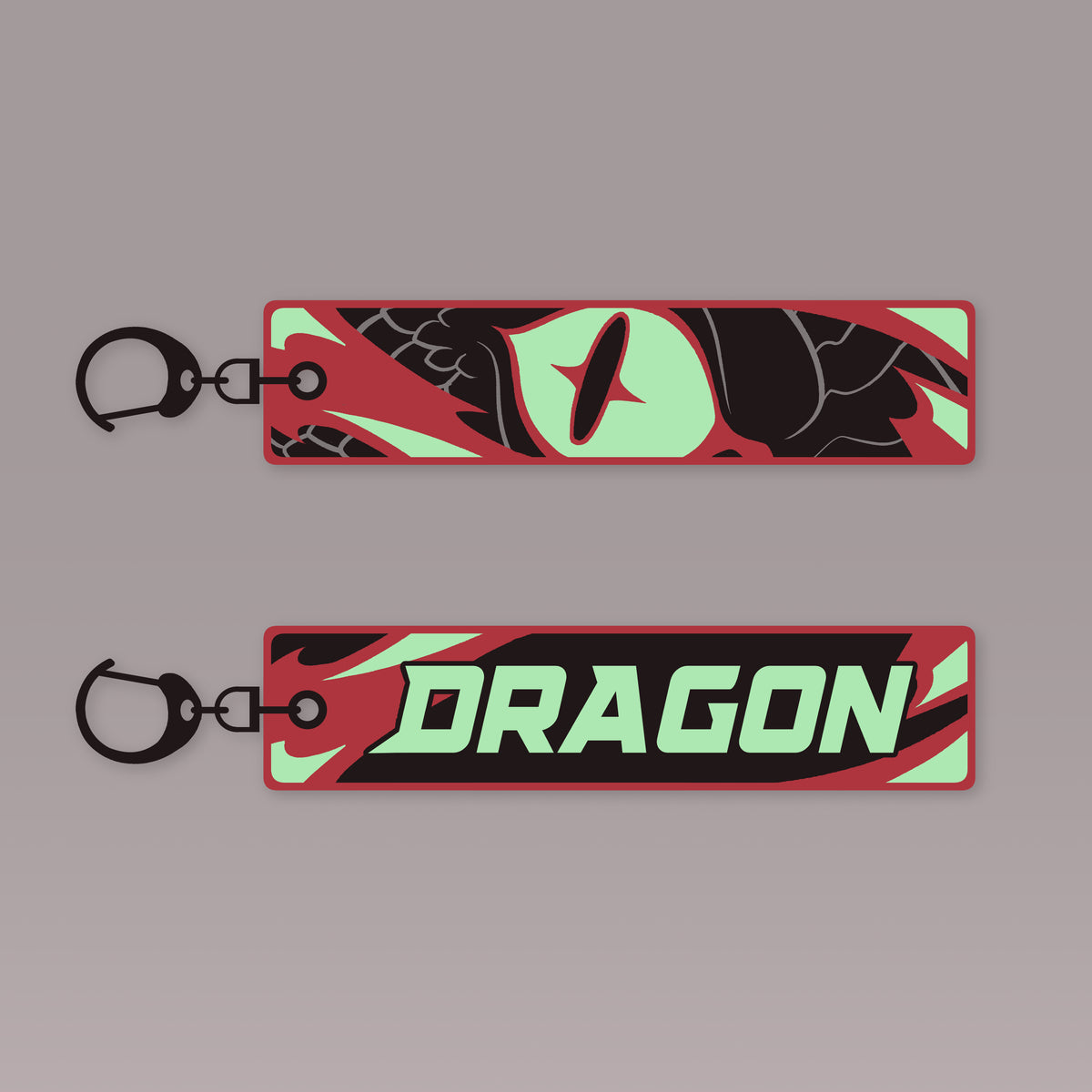 Dragon Lanyard Keychain