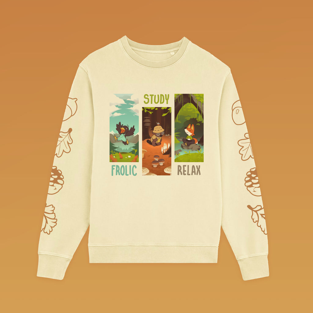 Frolic, Study, Relax - Sweatshirt