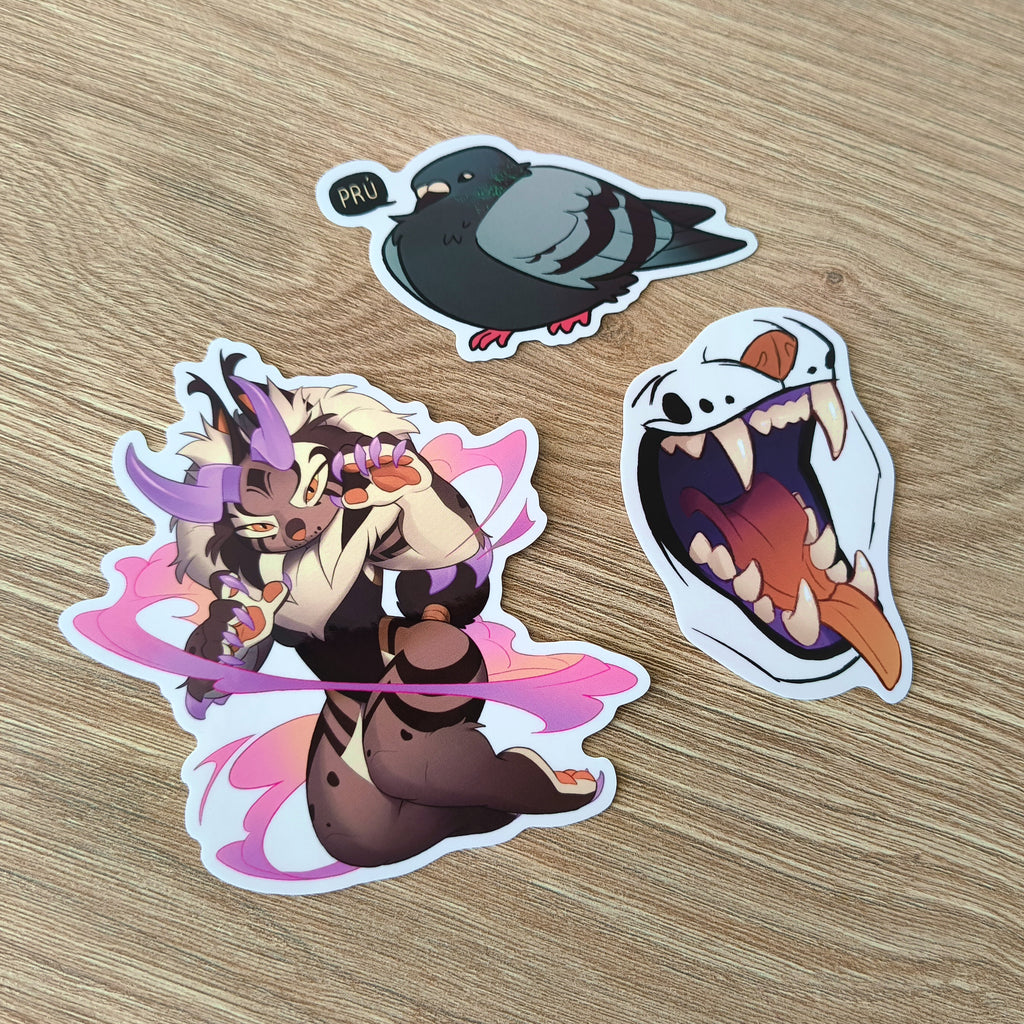 Stickers - transparent