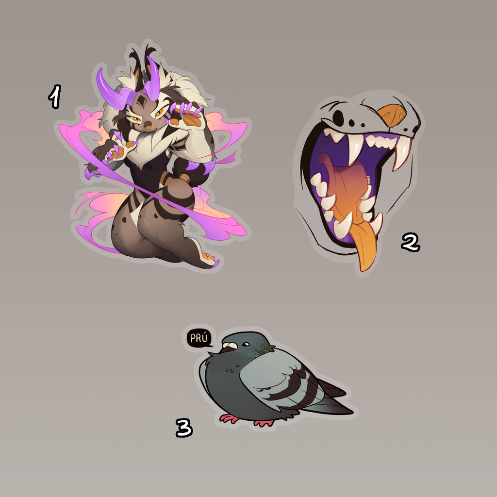 Stickers - transparent