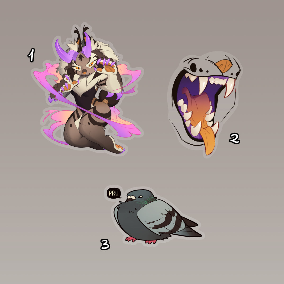 Stickers - transparent